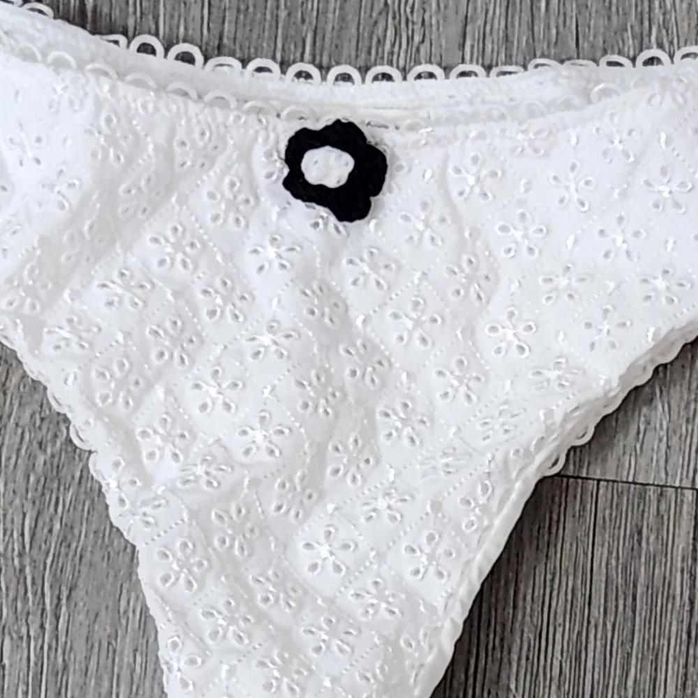 New!For Love and Lemons Lilith‎ Thong  Swim Bottom